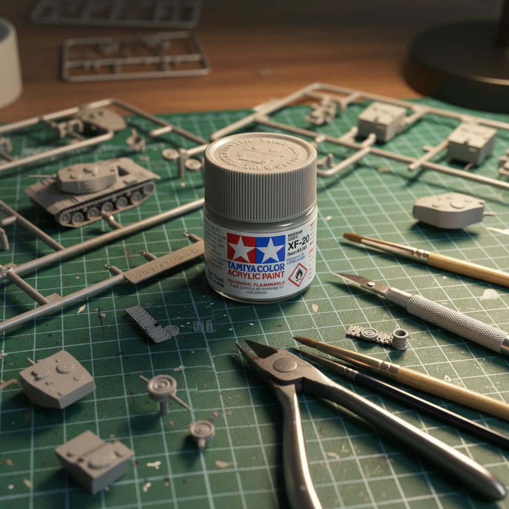 Tamiya Acrylic Paints XF20 XF-20 81320 Medium Grey Gray Large 23ml