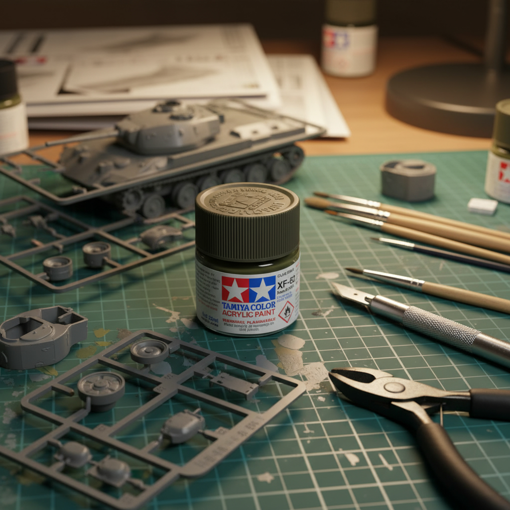 Tamiya Acrylic Paints XF62 XF-62 81362 Olive Drab Large 23ml