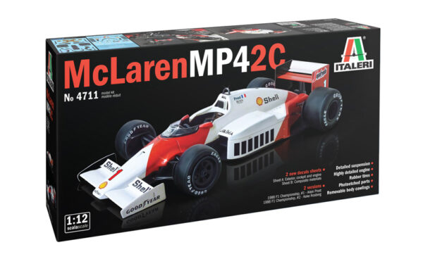 Italeri McLaren MP42C Prost Rosberg 1/12 Scale 4711