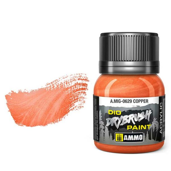 Ammo by Mig Dio Drybrush Copper AMIG0629