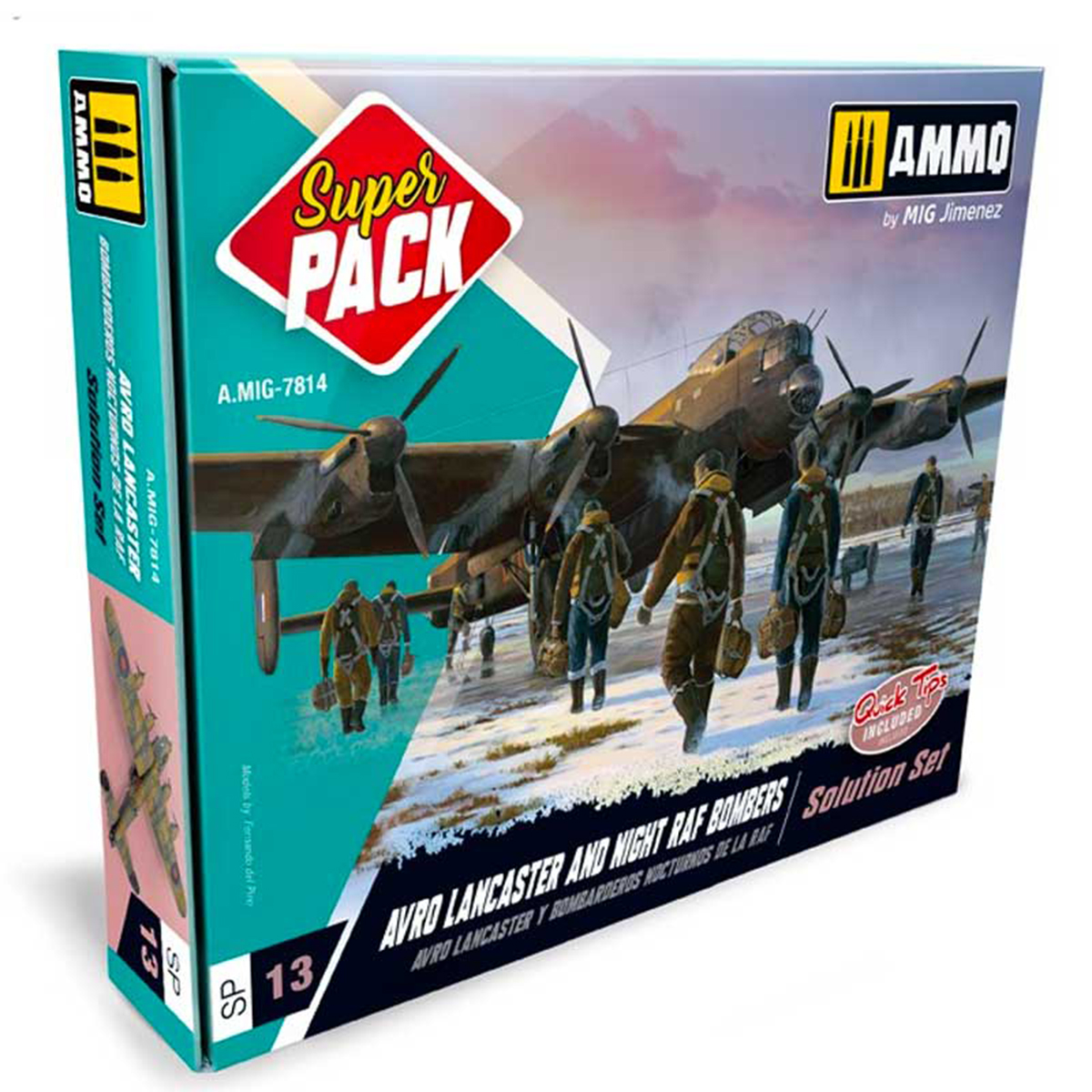 Ammo by Mig Super Pack AVRO Lancaster and Night RAF Bombers Solution Set AMIG7814