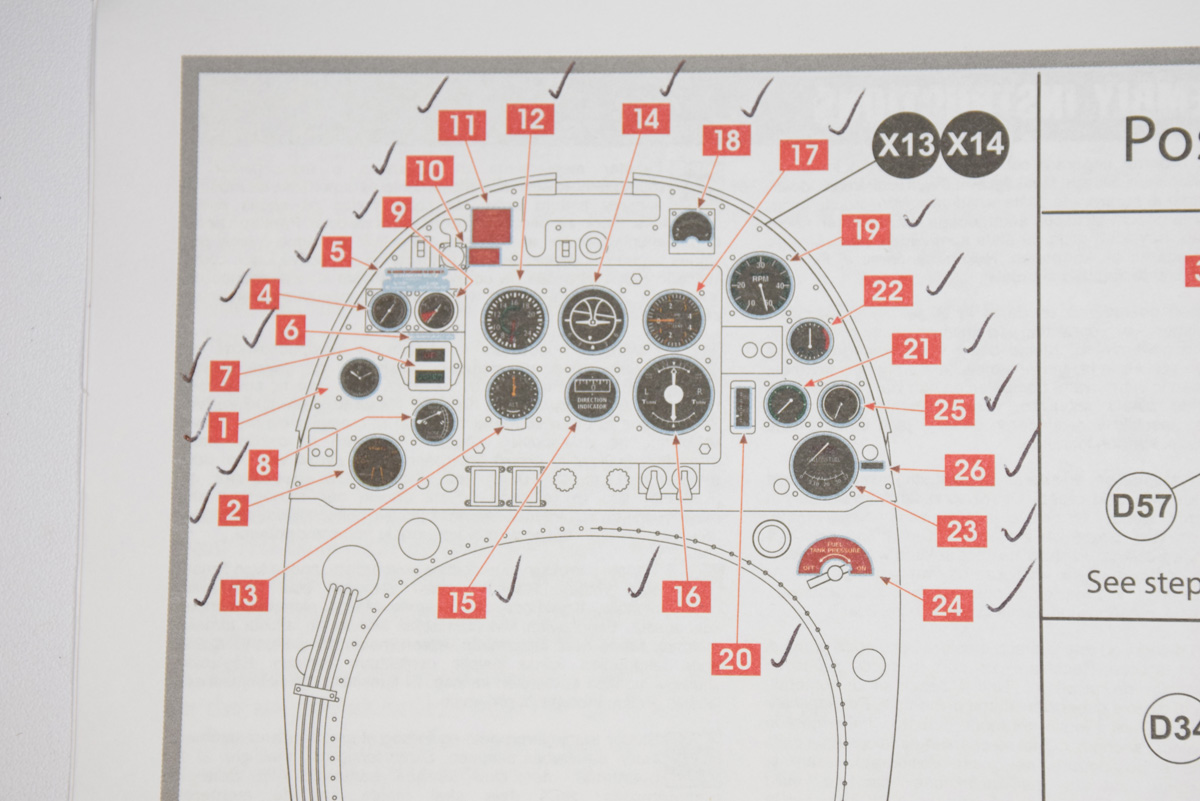 Plans Cockpit Detail Airfix Spitfire Build