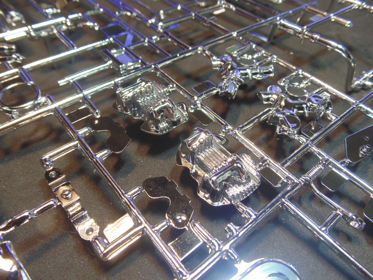 The engine parts sprue