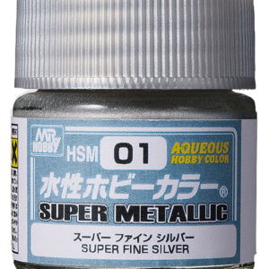 Mr Hobby Aqueous HSM01 Super Fine Silver