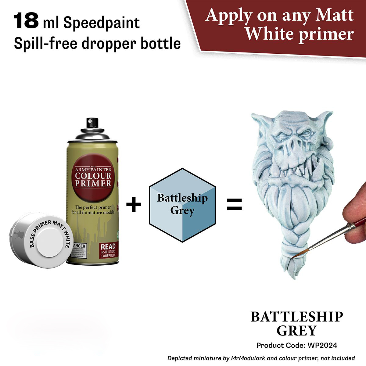 The Army Painter Speedpaint Battleship Grey 18ml WP2024