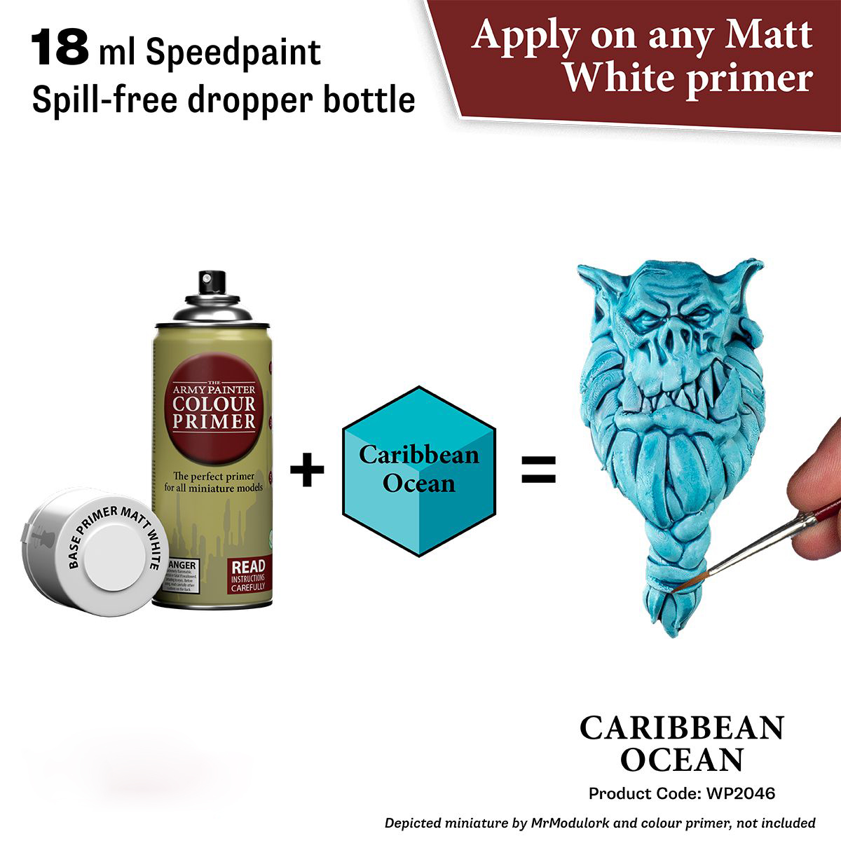 The Army Painter Speedpaint Caribbean Ocean 18ml WP2046