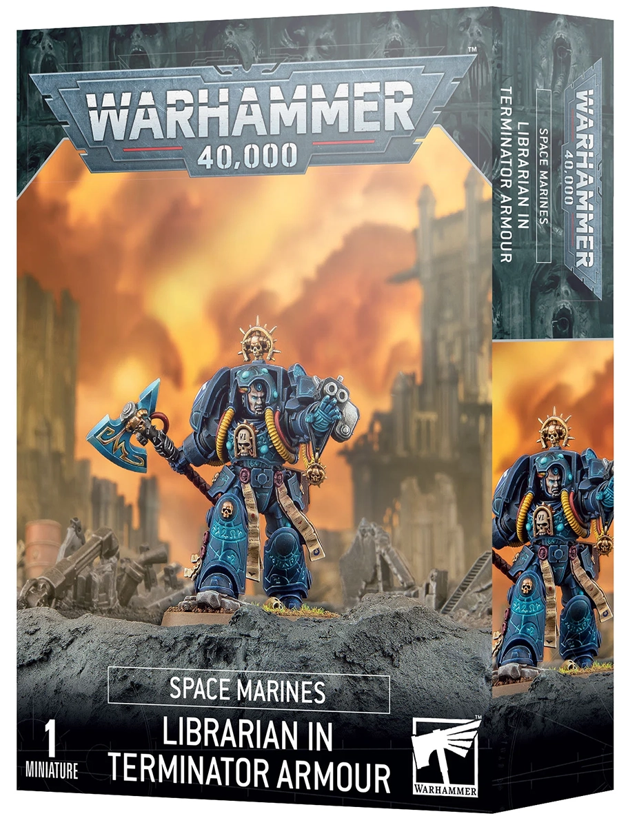 Warhammer 40000 Space Marines Librarian in Terminator Armour 48-06