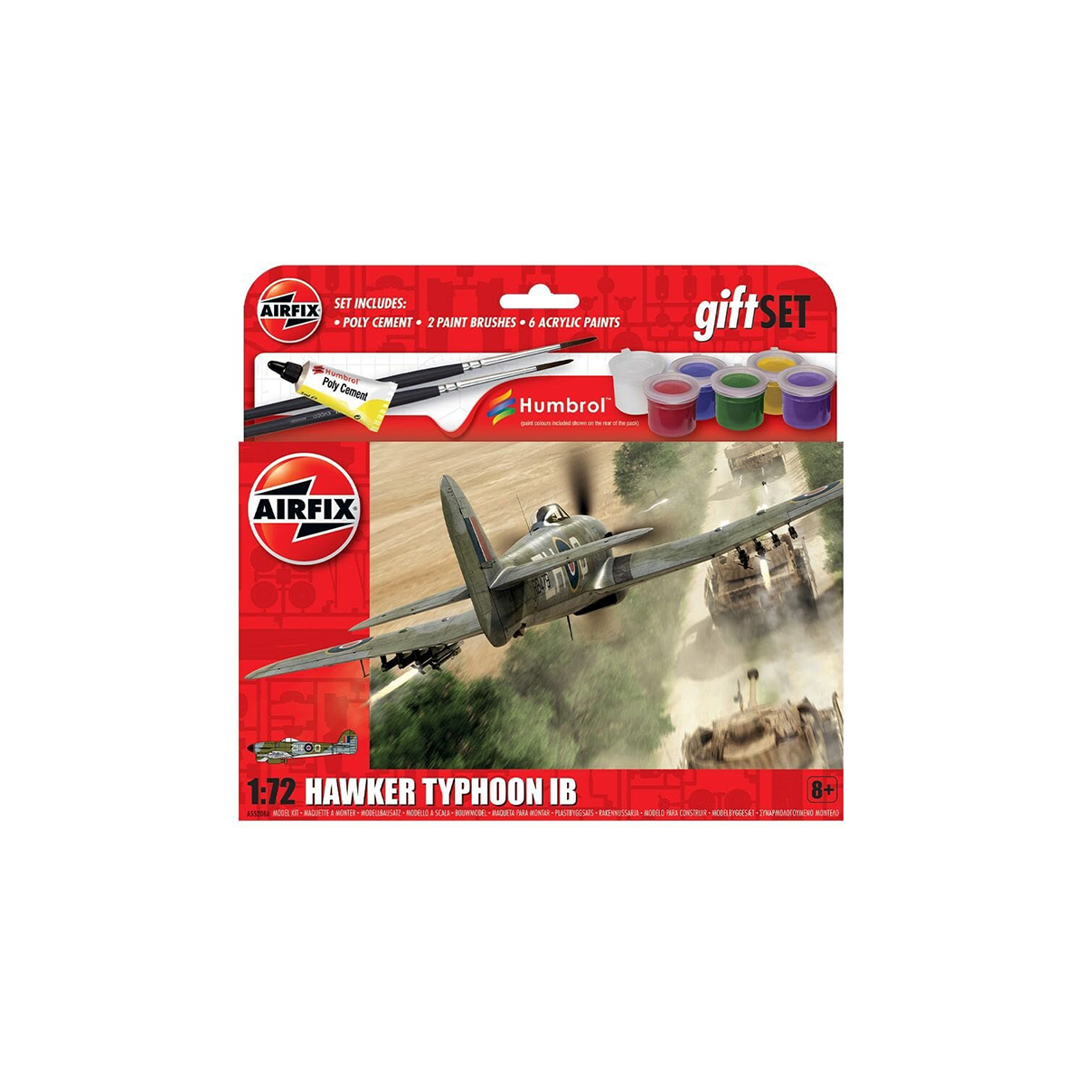 Airfix Hawker Typhoon IB 1/72 Scale A55208A Starter Set • Canada's largest selection of model