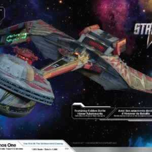 Polar Lights Star Trek 6 Undiscovered Country Klingon Kronos One 1/350 Scale POL 997