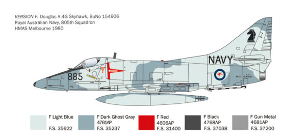 Italeri A-4 E/F/G Skyhawk 1/48 Scale 2826