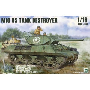 Andys HHQ Takom British Achilles M10 Tank Destroyer with Full Body Figure 1/16 Scale AHHQ-006