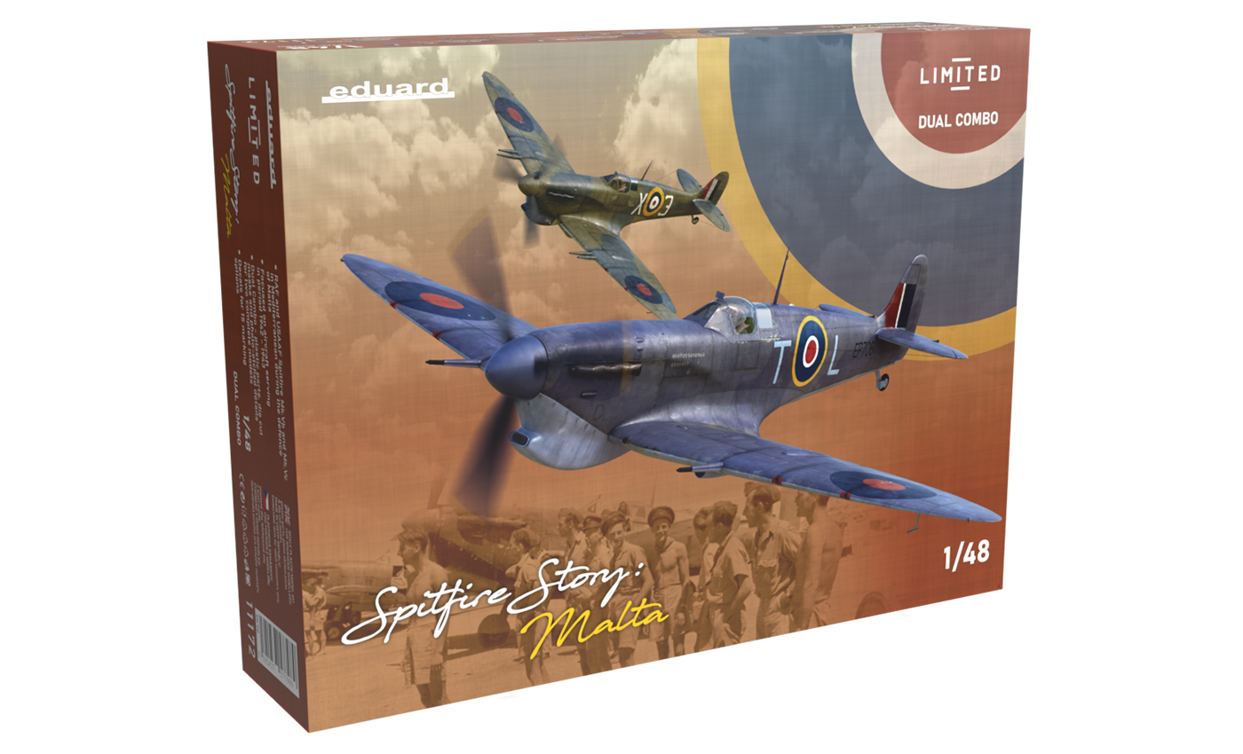 Eduard Spitfire Story Malta Dual Combo 1/48 Scale 11172