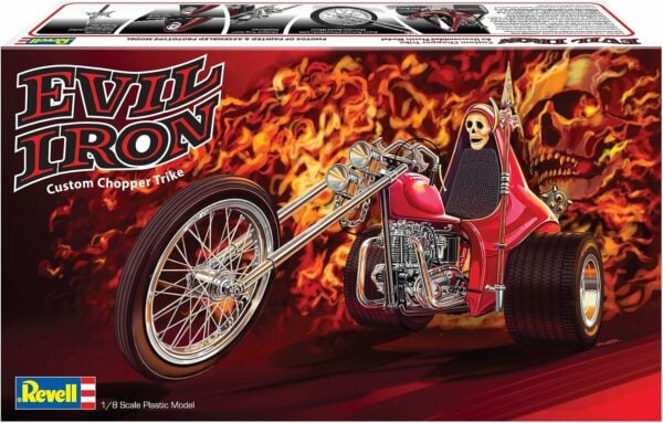 Revell Evil Tron Bike Custom Chopper Trike 1/8 Scale RMX 85-7325 17325