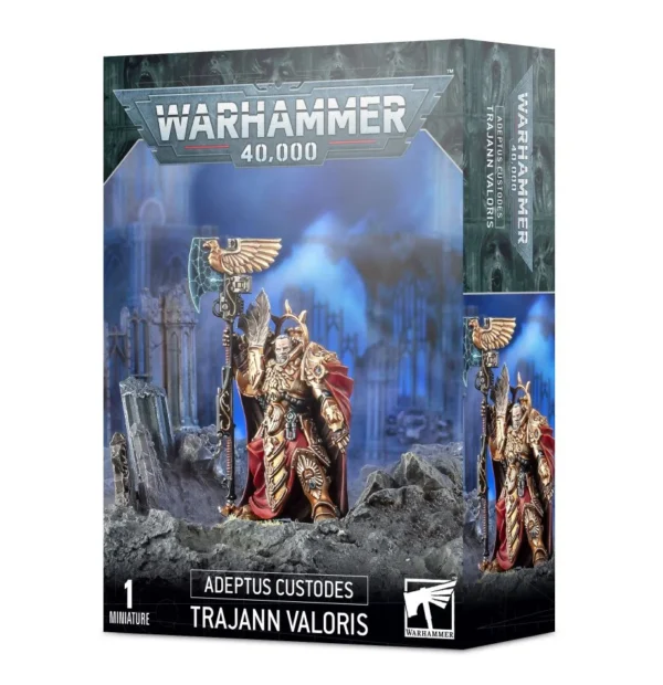 Warhammer 40000 Adeptus Custodes Captain-General Trajann Valoris 01-10