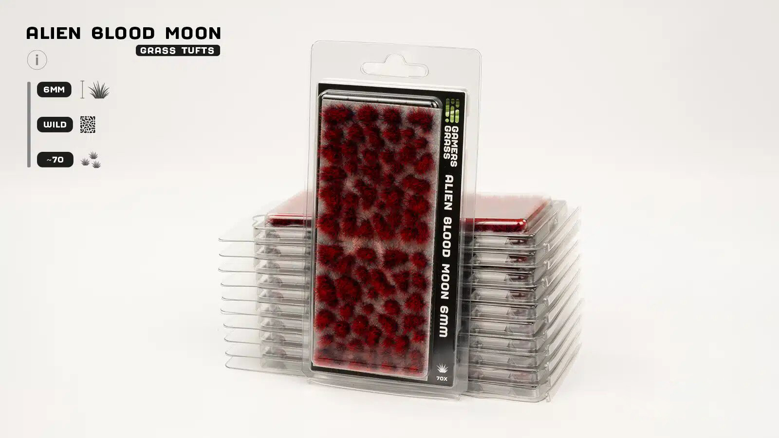 Gamers Grass Alien Blood Moon Tufts 6mm GGA-BM