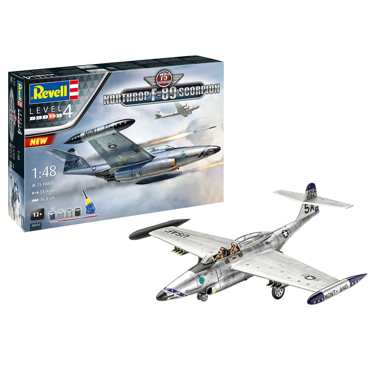 Revell Northrop F-89 Scorpion 1/48 Scale RVG 05650