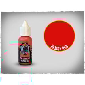 Two Thin Coats Demon Red 15ml Paint 10003