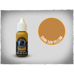 Two Thin Coats Dark Sun Yellow 15ml Paint 10004