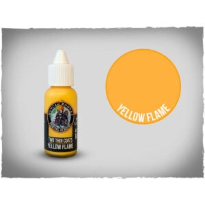 Two Thin Coats Yellow Flame 15ml Paint 10006