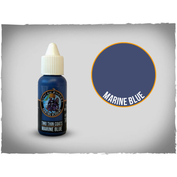Two Thin Coats Marine Blue 15ml Paint 10007