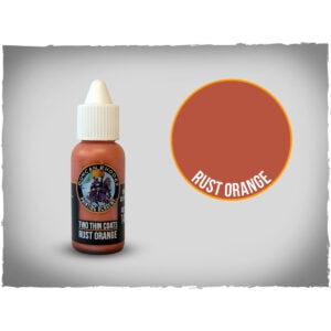 Two Thin Coats Rust Orange 15ml Paint 10010