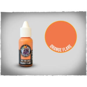 Two Thin Coats Orange Flare 15ml Paint 10012