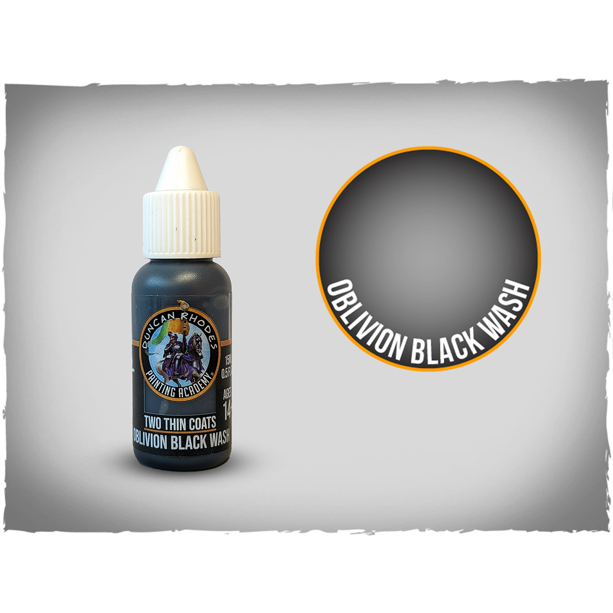 Two Thin Coats Oblivion Black Wash 15ml Paint 10055 • Canada's largest ...