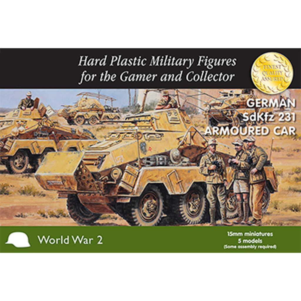 Vehiculo de radio Sdkfz 263 Plastic Soldier 1/72 DAK