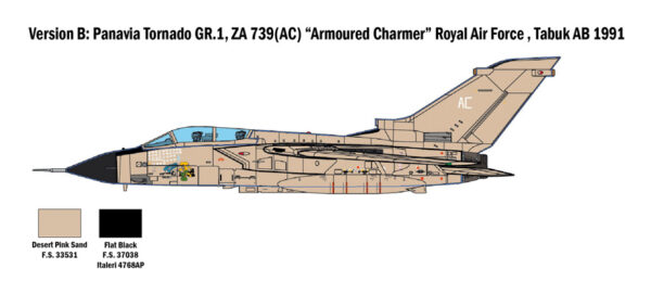 Italeri Tornado GR.1/IDS Gulf War 1/48 Scale 2783