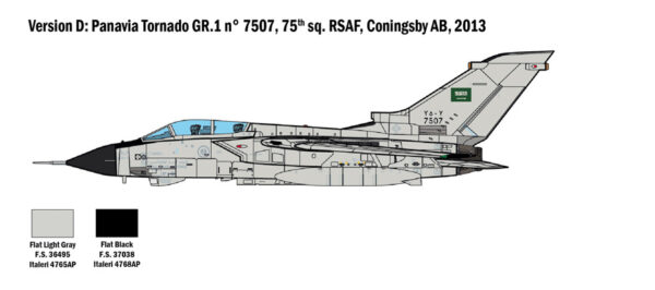 Italeri Tornado GR.1/IDS Gulf War 1/48 Scale 2783