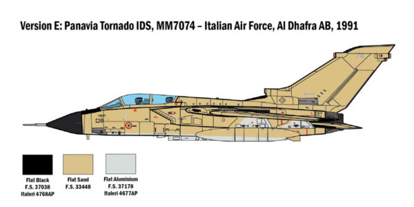 Italeri Tornado GR.1/IDS Gulf War 1/48 Scale 2783