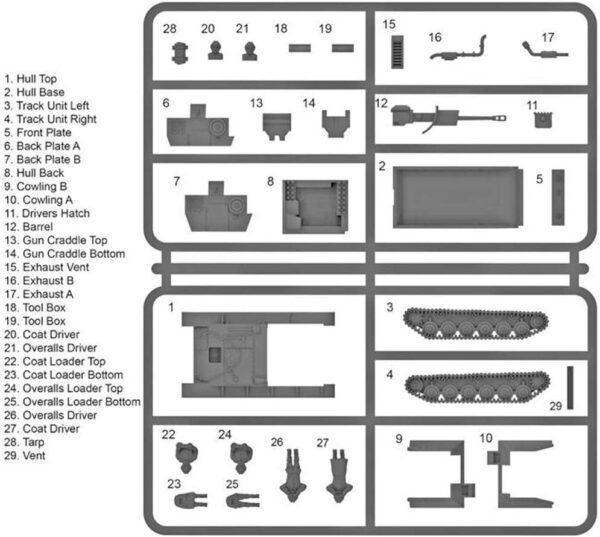 Plastic Soldier Company Su76 Russian Self Propelled Gun Early or Late Versions Set of 3 Vehicles 1/72 Scale PSC WW2V20030