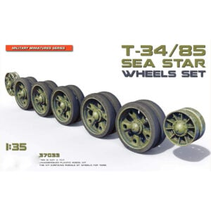 Miniart T-34/85 Sea Star Wheel Set 1/35 Scale 37033
