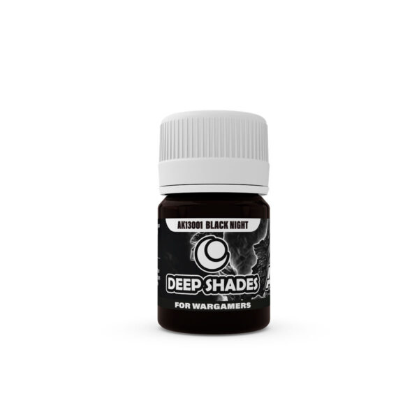 AK Interactive Deep Shades Black Night 30ml AKI 13001