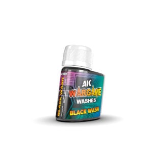 AK Interactive Wargame Washes Black Wash 35ml AKI 14201