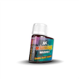 AK Interactive Wargame Washes Dark Rust Wash 35ml AKI 14204