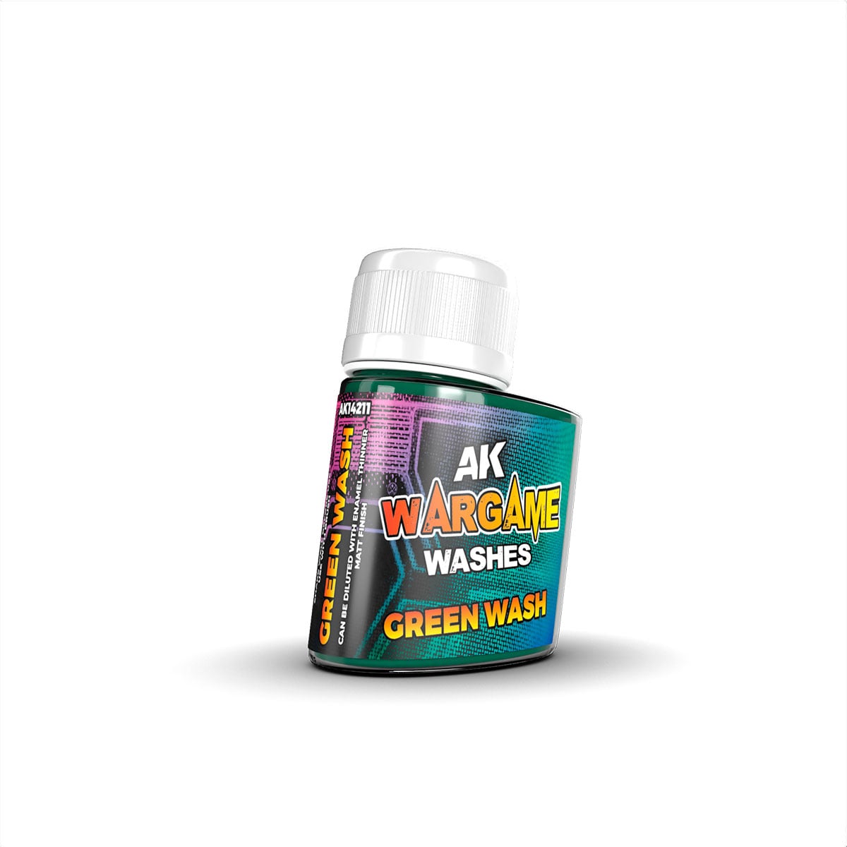 AK Interactive Wargame Washes Green Wash Wash 35ml AKI 14211