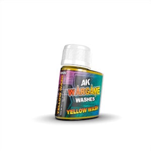 AK Interactive Wargame Washes Yellow Wash 35ml AKI 14212