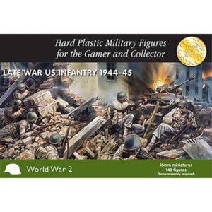 Plastic Soldier Company American Infantry 1943-1945 Bagged 15MM PSC WW2015006