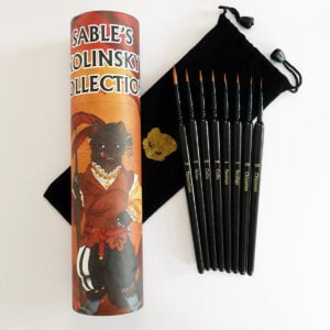 Chronicle Kolinsky Sable Brush Set CAU10001