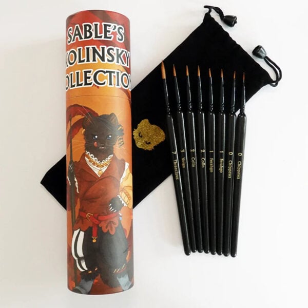 Chronicle Kolinsky Sable Brush Set CAU10001