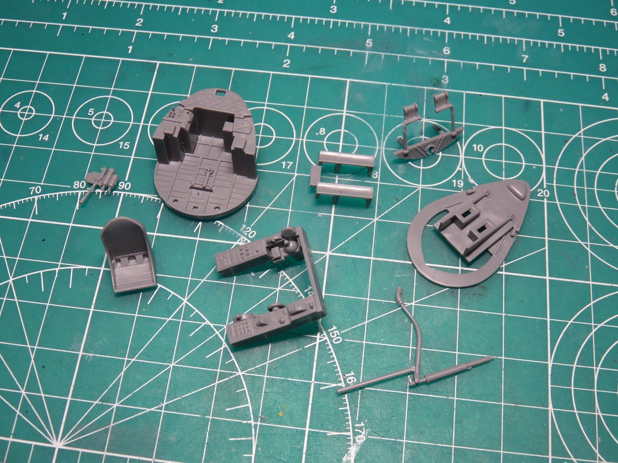 Tamiya F4U-1D Corsair Build Parts