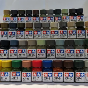 Full Set of Tamiya 50 XF Enamel Paints