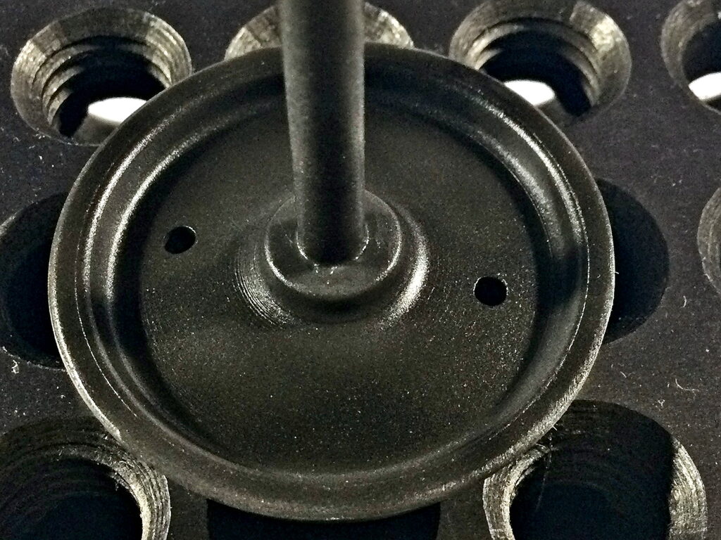 Train Wheel with TAMIYA X1 Black Gloss