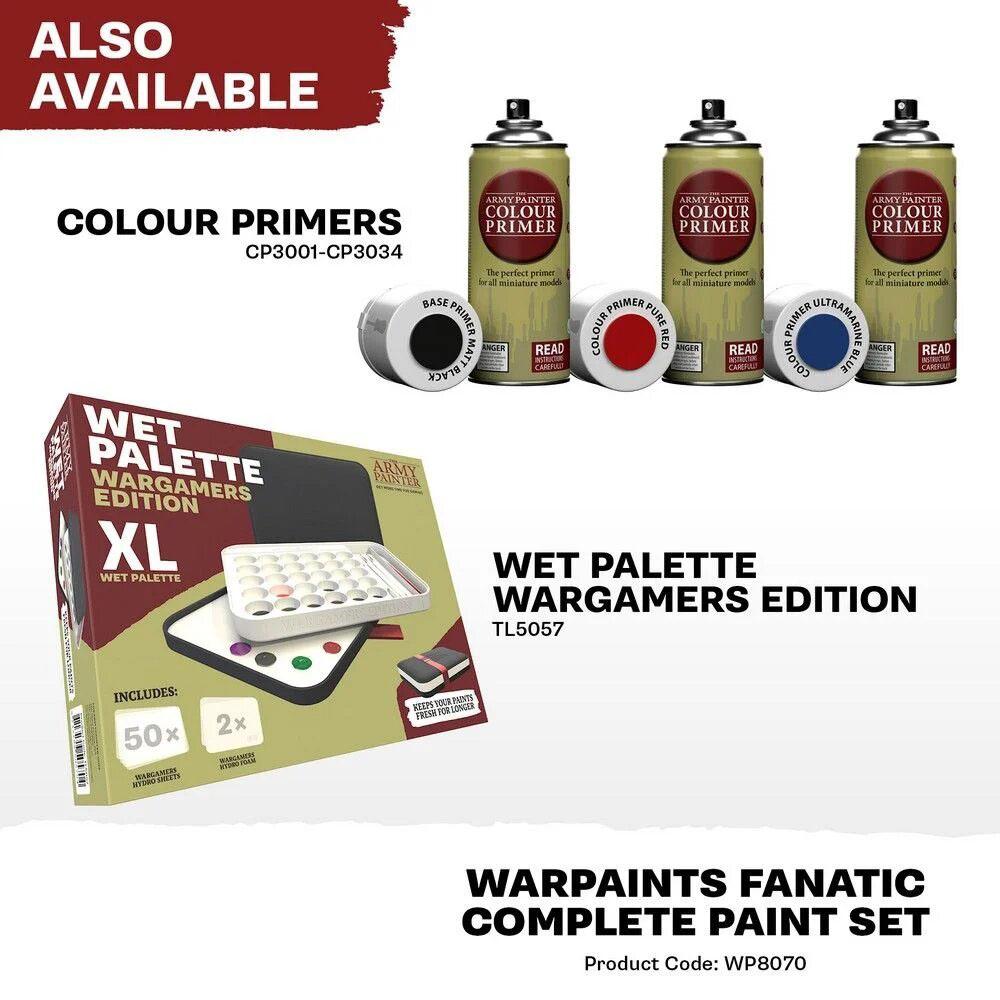 The Army Painter Warpaints Fanatic Complete Paint Set of 216 WP8070