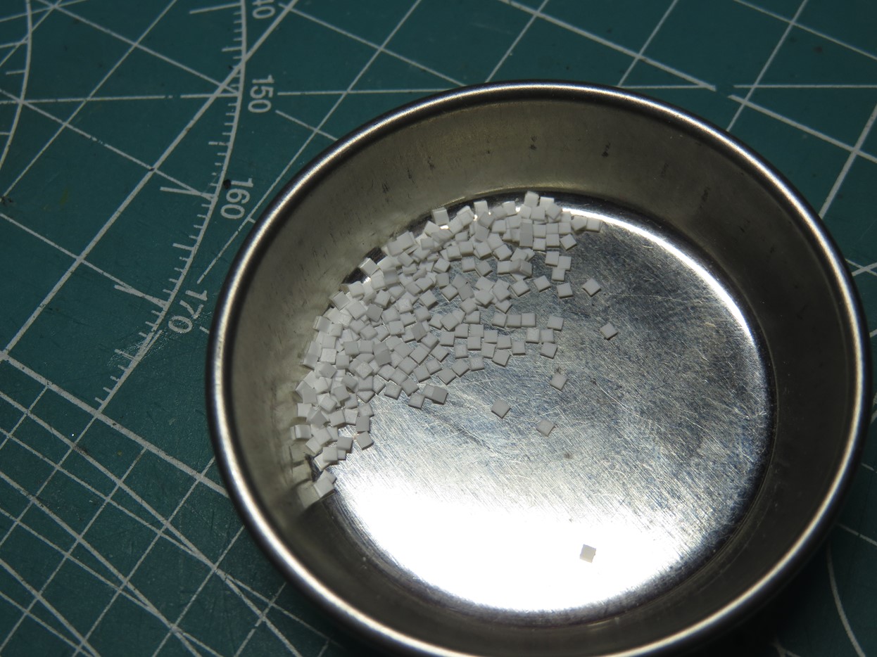 Making Diamond Tread-Pattern