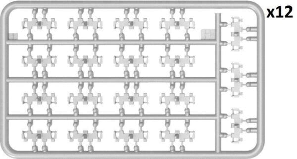 Miniart T-54/T-55/T-62 OMSh Individual Track Links Set Late Type 1/35 Scale 37048