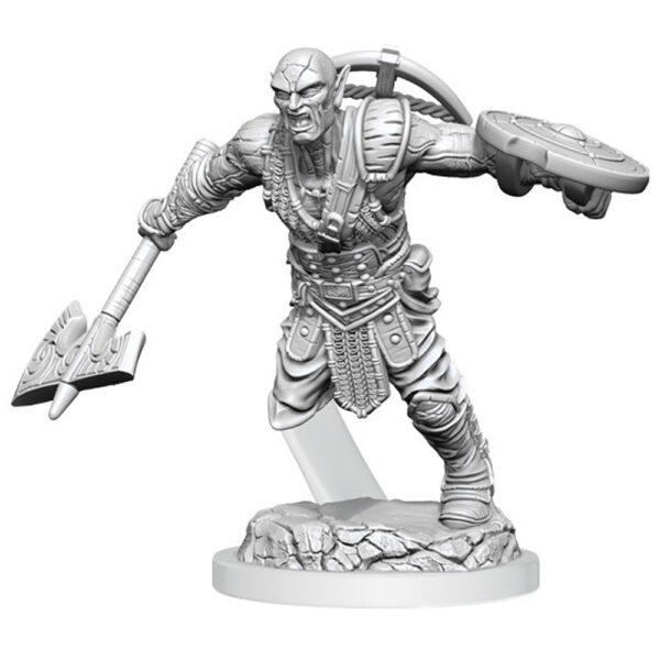 Wizkids D&D Nolzurs Marvelous Unpainted Miniatures Wave 20 Earth Genasi Fighter 90402