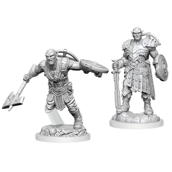 Wizkids D&D Nolzurs Marvelous Unpainted Miniatures Wave 20 Earth Genasi Fighter 90402