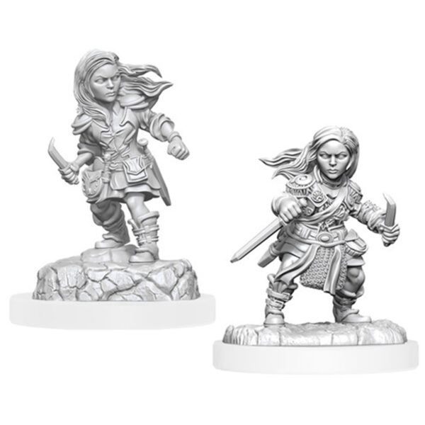 Wizkids D&D Nolzurs Marvelous Unpainted Miniatures Wave 20 Halfling Rogue Female 90403